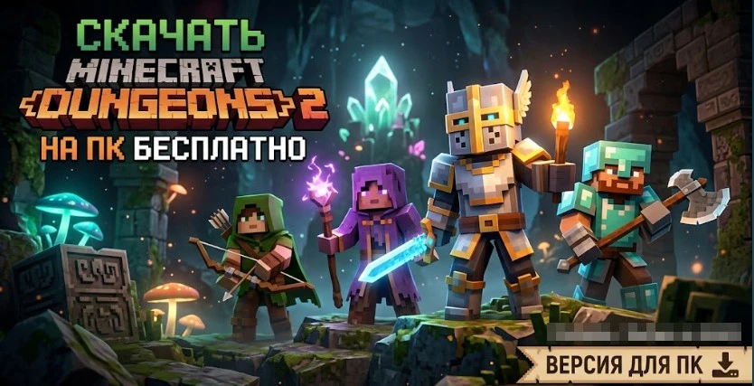 Minecraft Dungeons 2 торрент