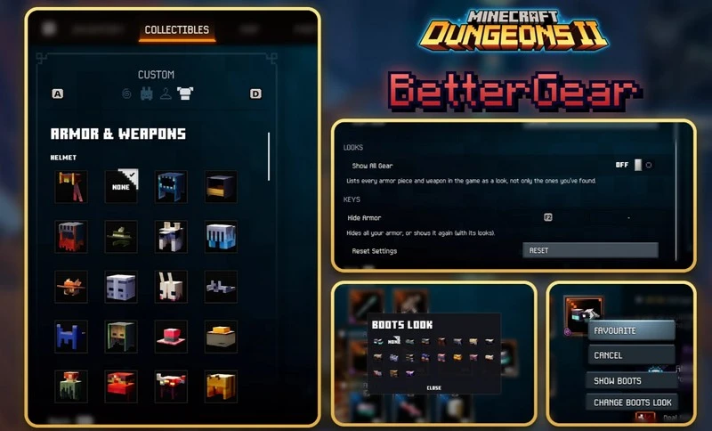 BetterGear — визуальная кастомизация