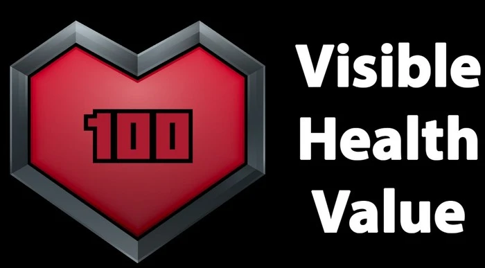 Visible Health Overlay — индикатор здоровья